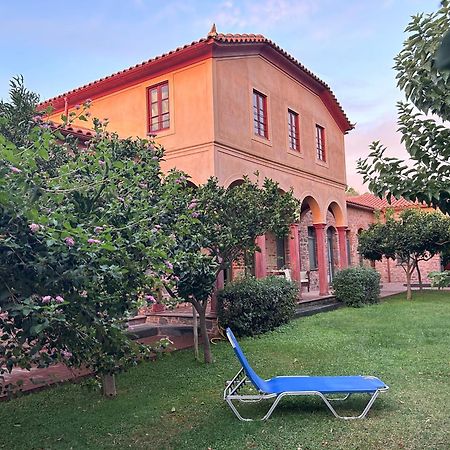 Villa Daphnis & Chloe Pyrgi Thermis Exterior foto